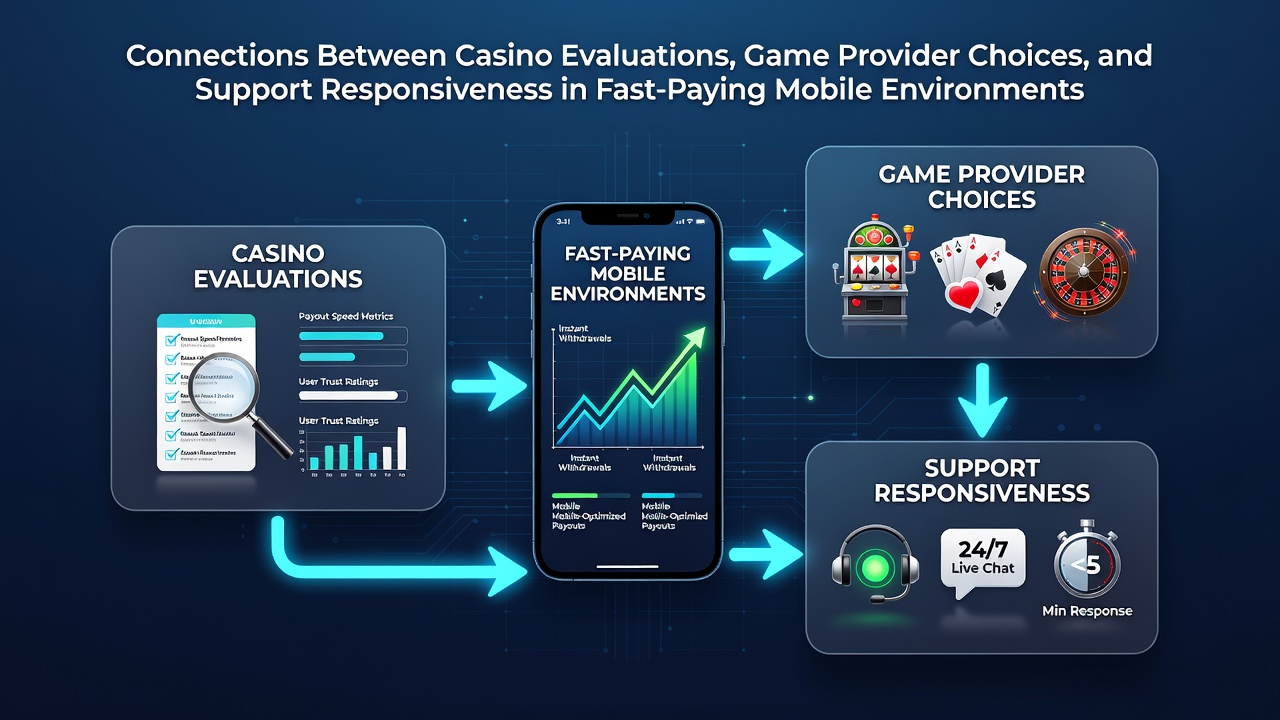 Übersicht über Casino-Bewertungen und ihre Verknüpfung mit Game-Providern sowie Support in mobilen Umgebungen