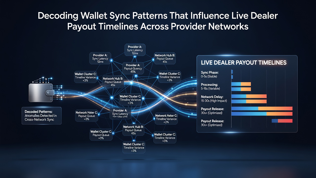 Visualisierung von Wallet-Synchronisationsmustern in Live-Dealer-Umgebungen mit Fokus auf Auszahlungsflüsse