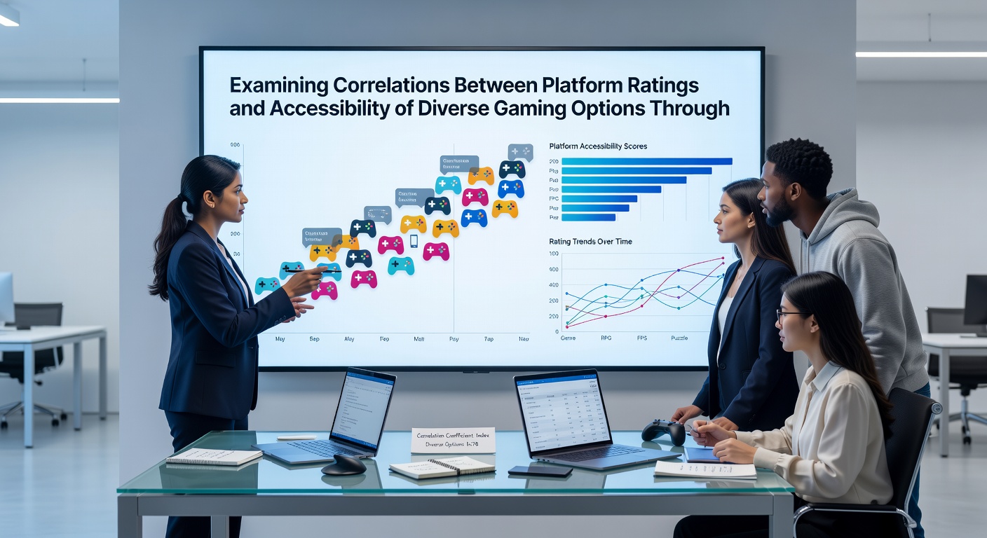 Statistische Darstellung von Korrelationen zwischen Bewertungen, Zahlungskanälen und Spieloptionen in globalen Gaming-Netzwerken