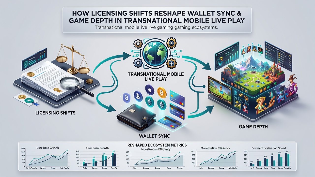 Visualisierung der Wallet-Synchronisation und erweiterter Spieloptionen in grenzüberschreitenden Live-Gaming-Netzwerken