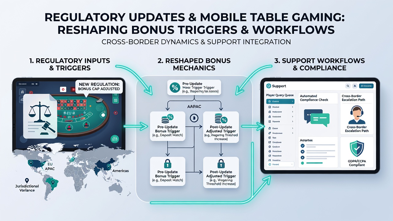 Support-Workflows und Bonus-Trigger in mobilen Live-Tischspielen