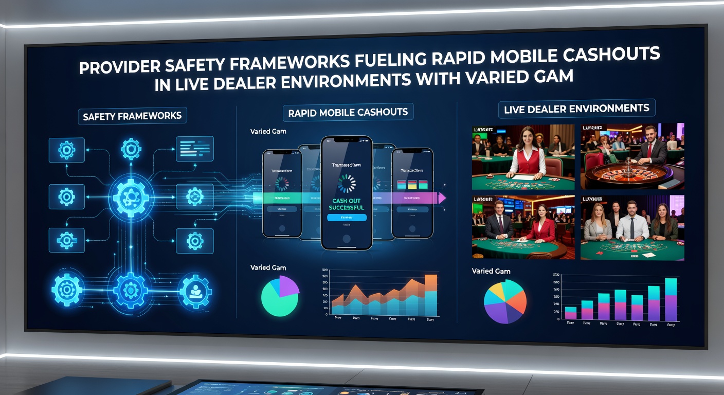 Mobile Cashouts und diverse Live-Dealer-Spiele im Überblick
