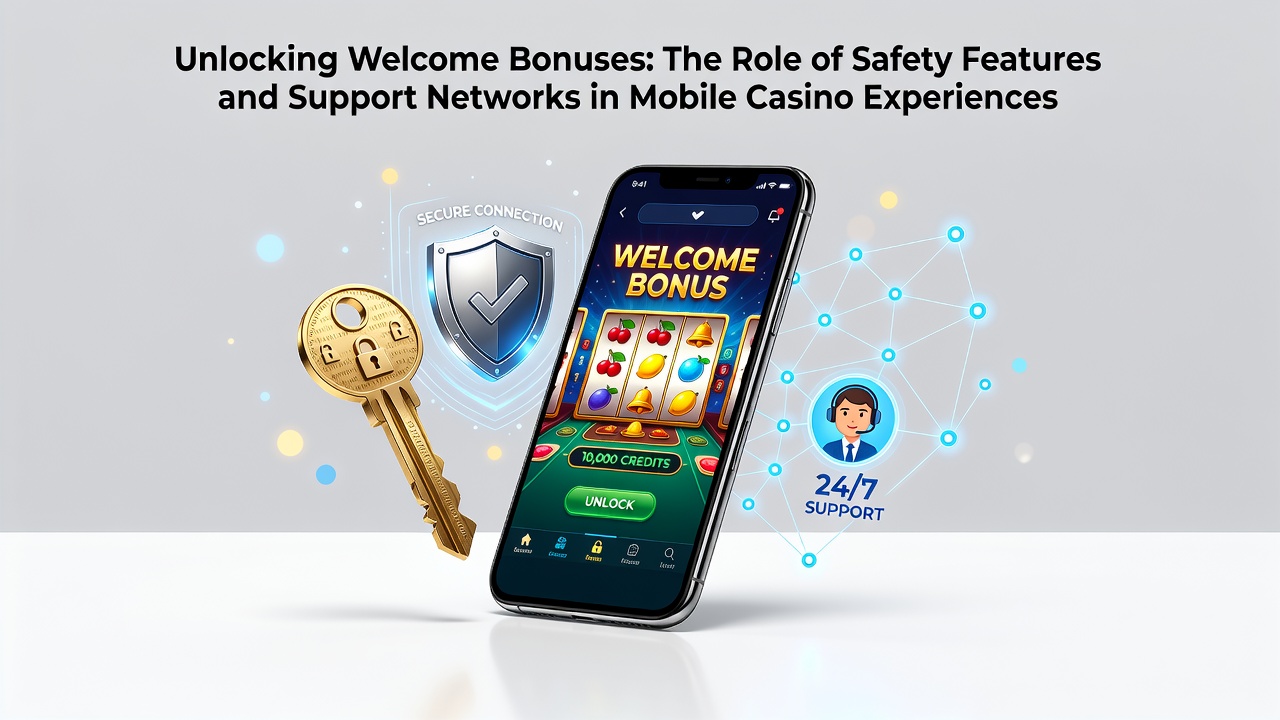 Sicherheitsfunktionen und Support in mobilen Casinos