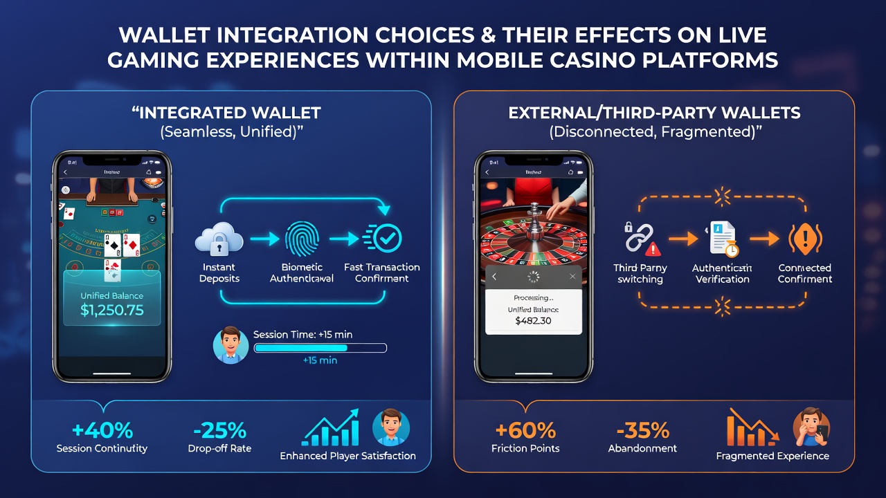 Live Gaming Wallet Synchronization Effects
