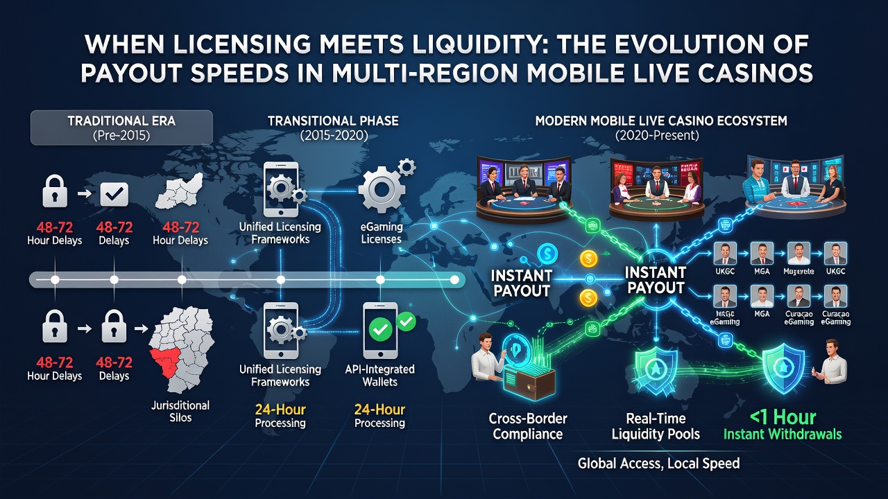 Synchronisation von Zahlungsströmen in mobilen Live-Casino-Umgebungen
