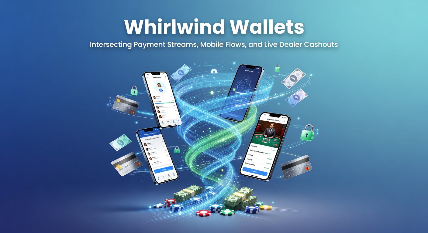 Grafik zeigt dynamische Überschneidung von Zahlungsströmen in mobilen Wallets mit Live-Dealer-Elementen